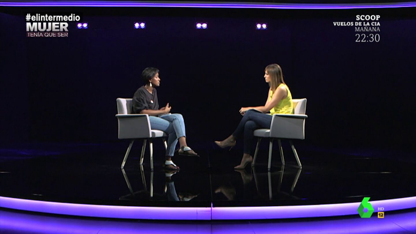 Sandra Sabat&eacute;s entrevista a hayat Traspas Ismail