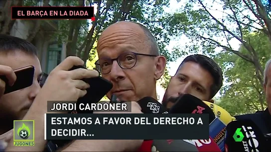 Jordi Cardoner: "La situación irracional que está viviendo Cataluña se tiene que solucionar a través del diálogo" Jordi Cardoner: "La situación irracional que está viviendo Cataluña se tiene que solucionar a través del diálogo"