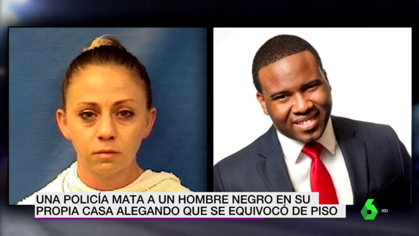 Detienen a una agente de polic&iacute;a de Texas por matar a tiros su vecino negro alegando que se hab&iacute;a confundido de casa