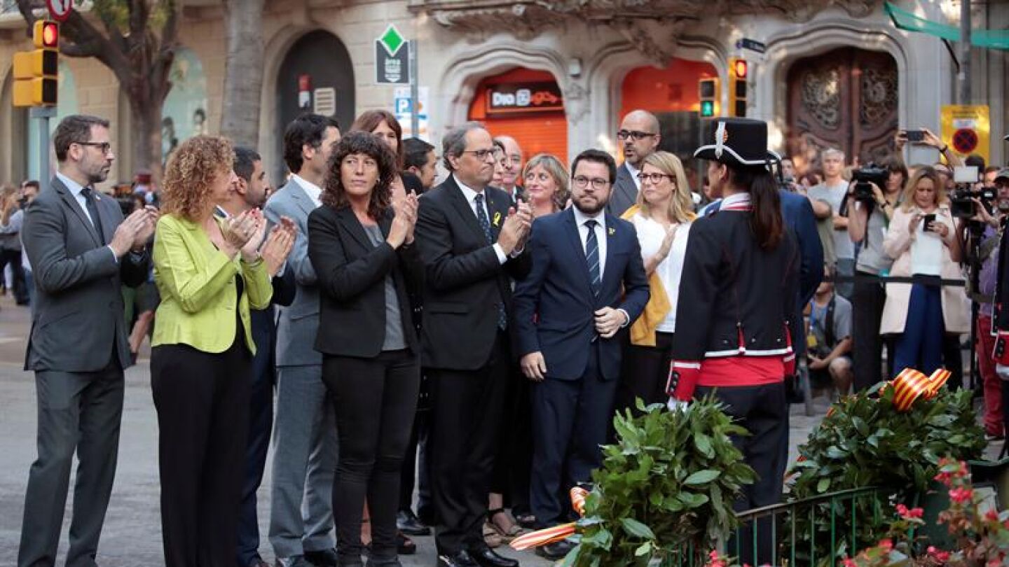 El presidente de la Generalitat, Quim Torra