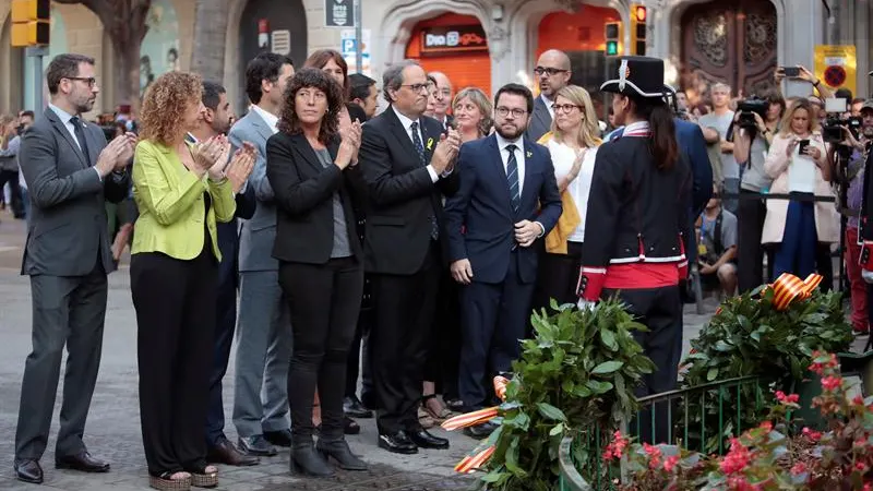 El presidente de la Generalitat, Quim Torra