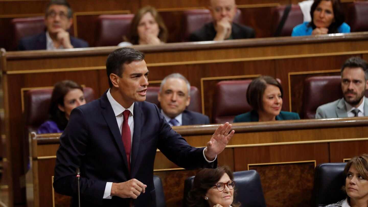 El presidente del Gobierno, Pedro S&aacute;nchez