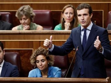El presidente del PP, Pablo Casado El presidente del PP, Pablo Casado