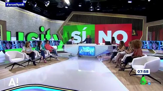 Arusitys abre debate en el plató Arusitys abre debate en el plató