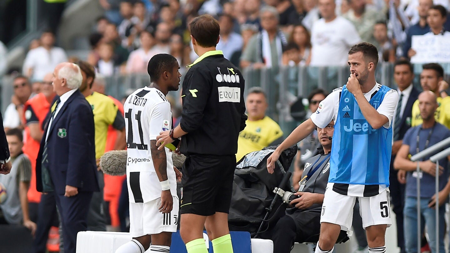 Douglas Costa, en el partido ante el Sassuolo