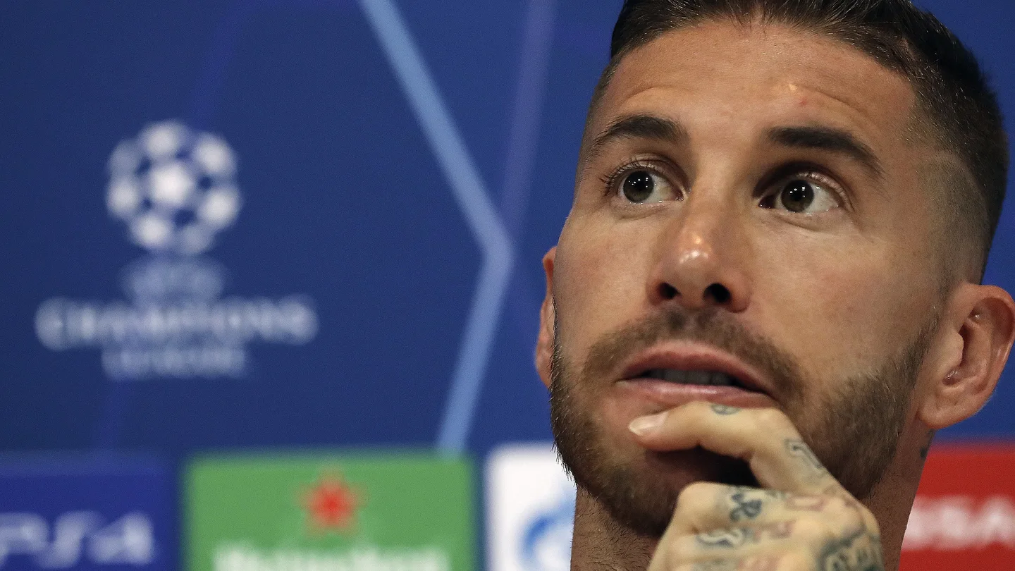 Sergio Ramos en rueda de prensa Sergio Ramos en rueda de prensa