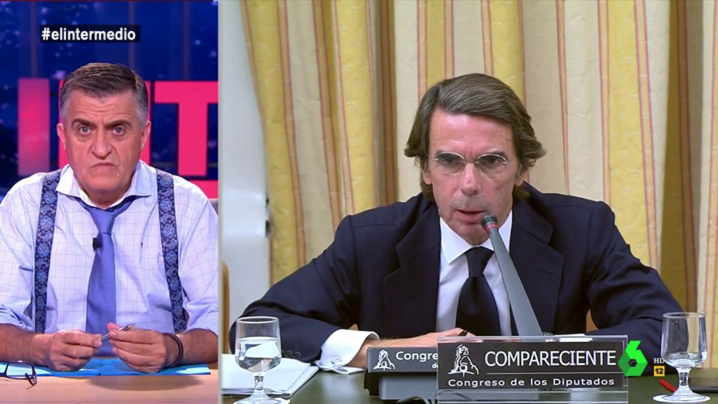 Wyoming 'desvela' lo que realmente une a Jos&eacute; Mar&iacute;a Aznar y a Pablo Iglesias