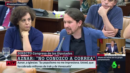 Pablo Iglesias en el Congreso Pablo Iglesias en el Congreso