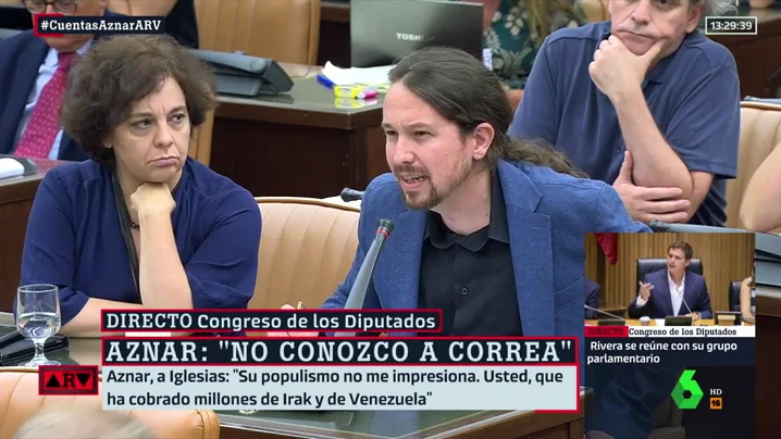 Pablo Iglesias en el Congreso