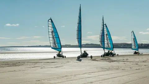 Land yachting Escocia en 8 actividades