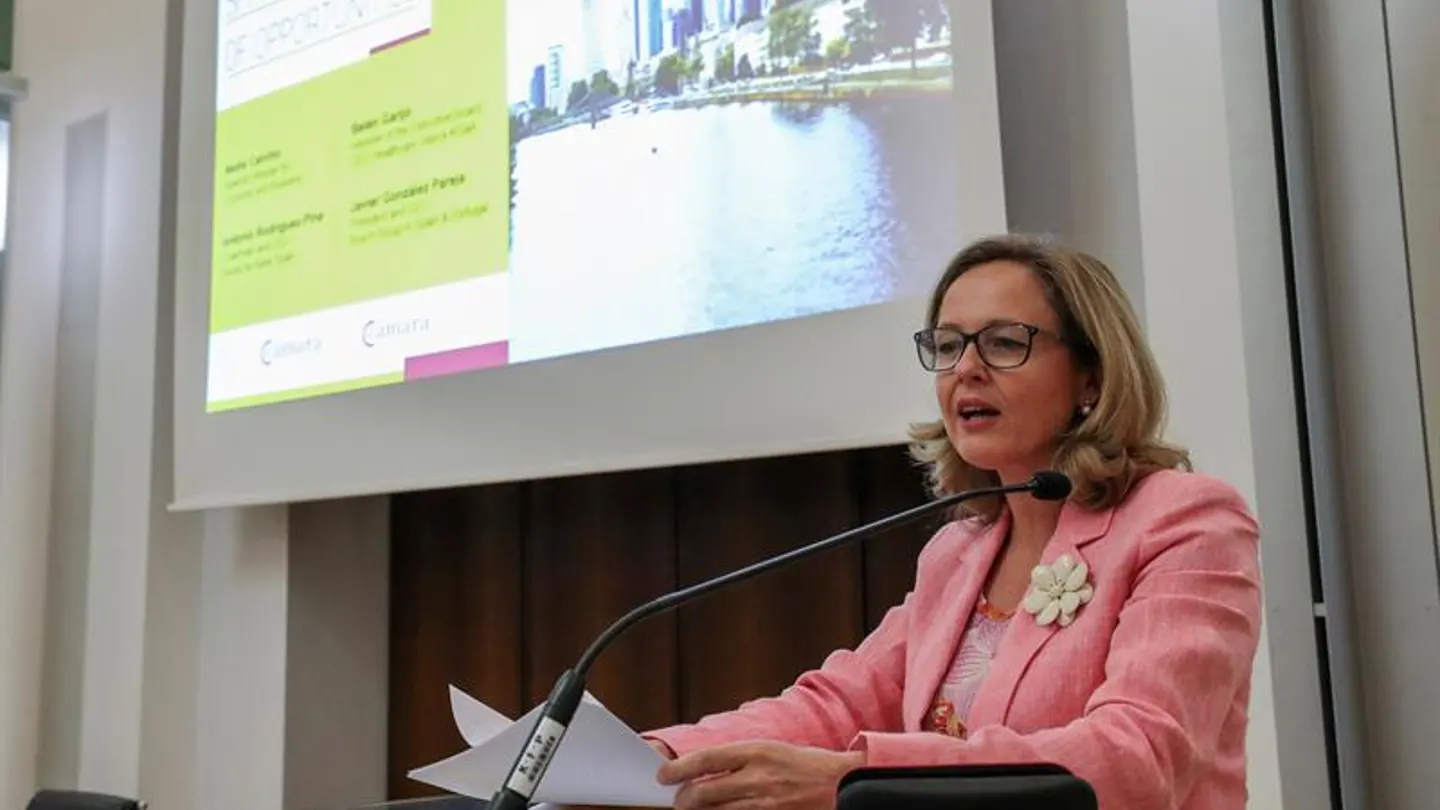 La ministra de Economía, Nadia Calviño La ministra de Economía, Nadia Calviño