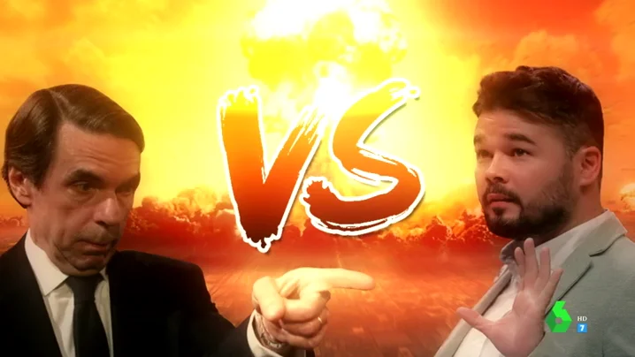 Rufián vs Aznar