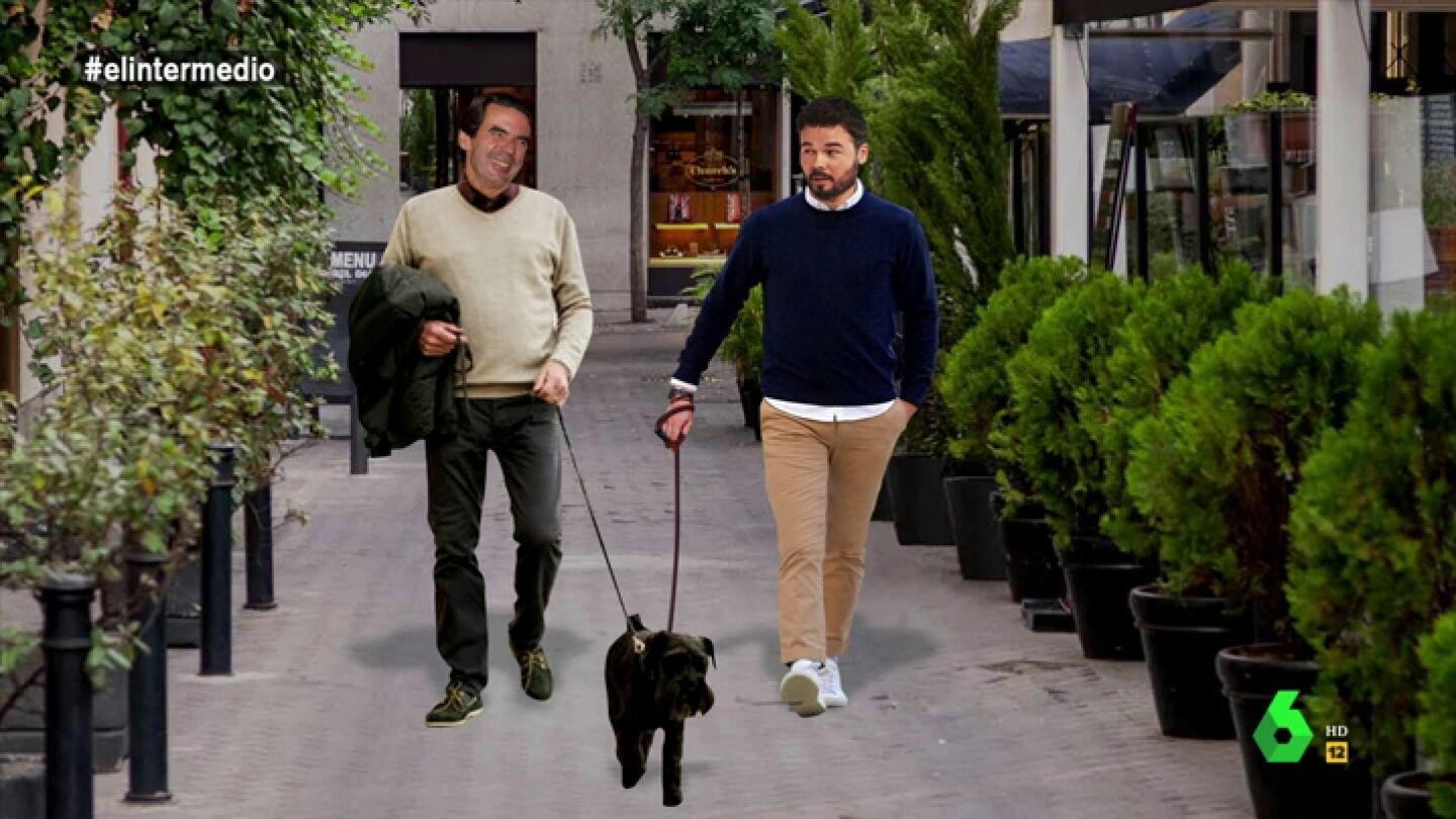 Jos&eacute; Mar&iacute;a Aznar y Gabriel Rufi&aacute;n