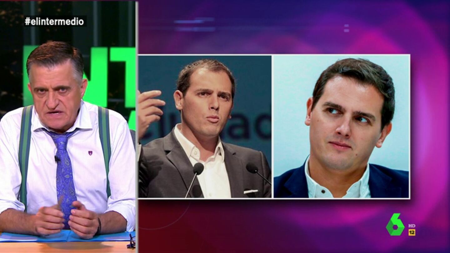 El Gran Wyoming y Albert Rivera