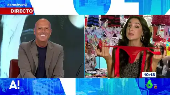 El 'íntimo' regalo de Leonor Lavado como Raquel Bollo a Arusitys El 'íntimo' regalo de Leonor Lavado como Raquel Bollo a Arusitys