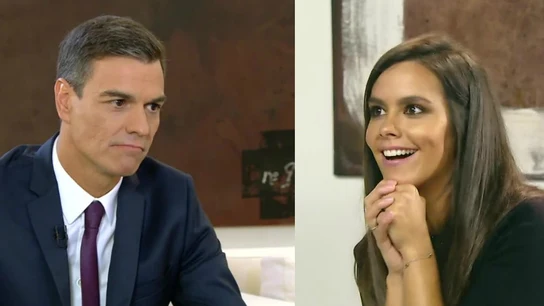 Pedro Sánchez y Cristina Pedroche Pedro Sánchez y Cristina Pedroche