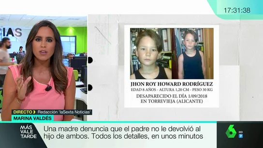 Una madre denuncia el secuestro de su hijo por parte del padre del menor Una madre denuncia el secuestro de su hijo por parte del padre del menor