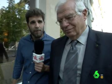 Gonzo y Josep Borrell Gonzo y Josep Borrell