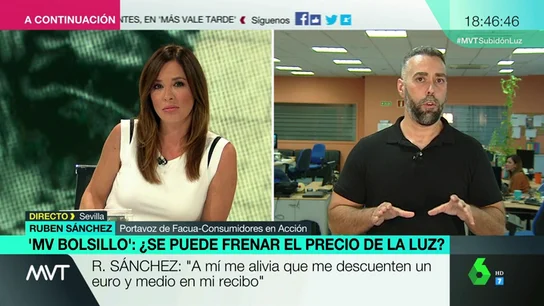 Rubén Sánchez, portavoz de Facua Rubén Sánchez, portavoz de Facua