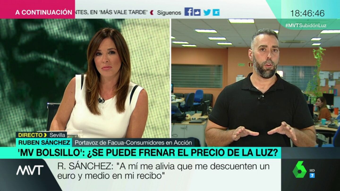 Rub&eacute;n S&aacute;nchez, portavoz de Facua