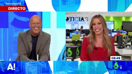 La sorprendente y simpática imitación de Paula del Fraile del acento mexicano desde la redacción de laSexta Noticias La sorprendente y simpática imitación de Paula del Fraile del acento mexicano desde la redacción de laSexta Noticias