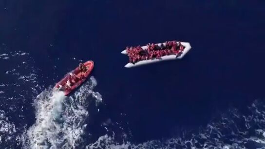 Proactiva Open Arms cumple tres a&ntilde;os salvando vidas