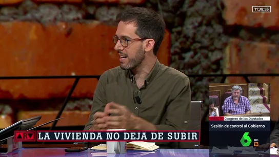 Jaime Palomera, portavoz del Sindicato de Inquilinos de Barcelona Jaime Palomera, portavoz del Sindicato de Inquilinos de Barcelona