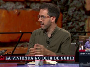 Jaime Palomera, portavoz del Sindicato de Inquilinos de Barcelona Jaime Palomera, portavoz del Sindicato de Inquilinos de Barcelona