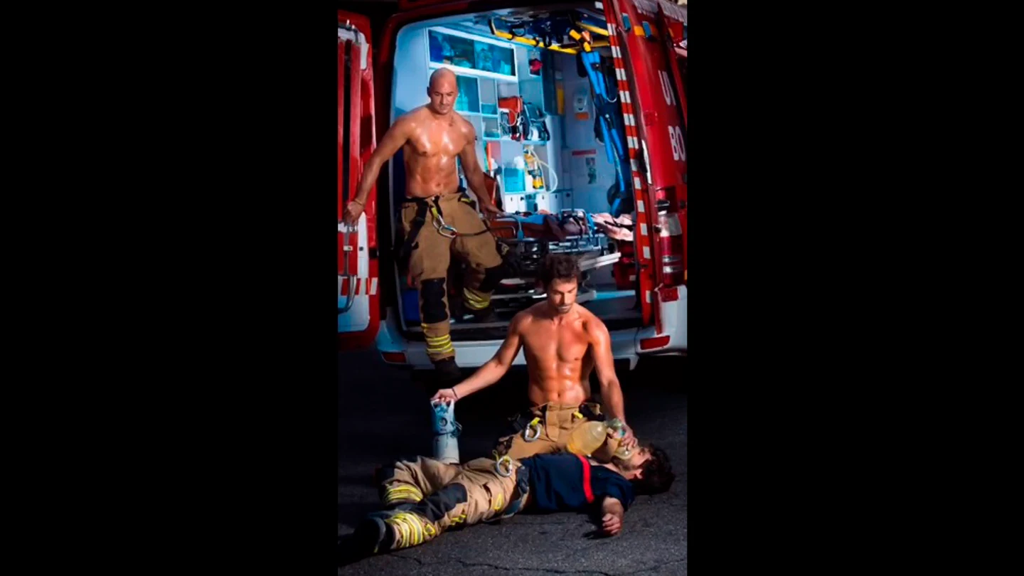 Imagen del calendario de bomberos 2019 Imagen del calendario de bomberos 2019