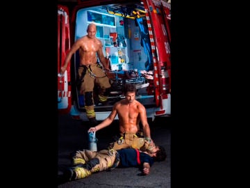 Imagen del calendario de bomberos 2019 Imagen del calendario de bomberos 2019