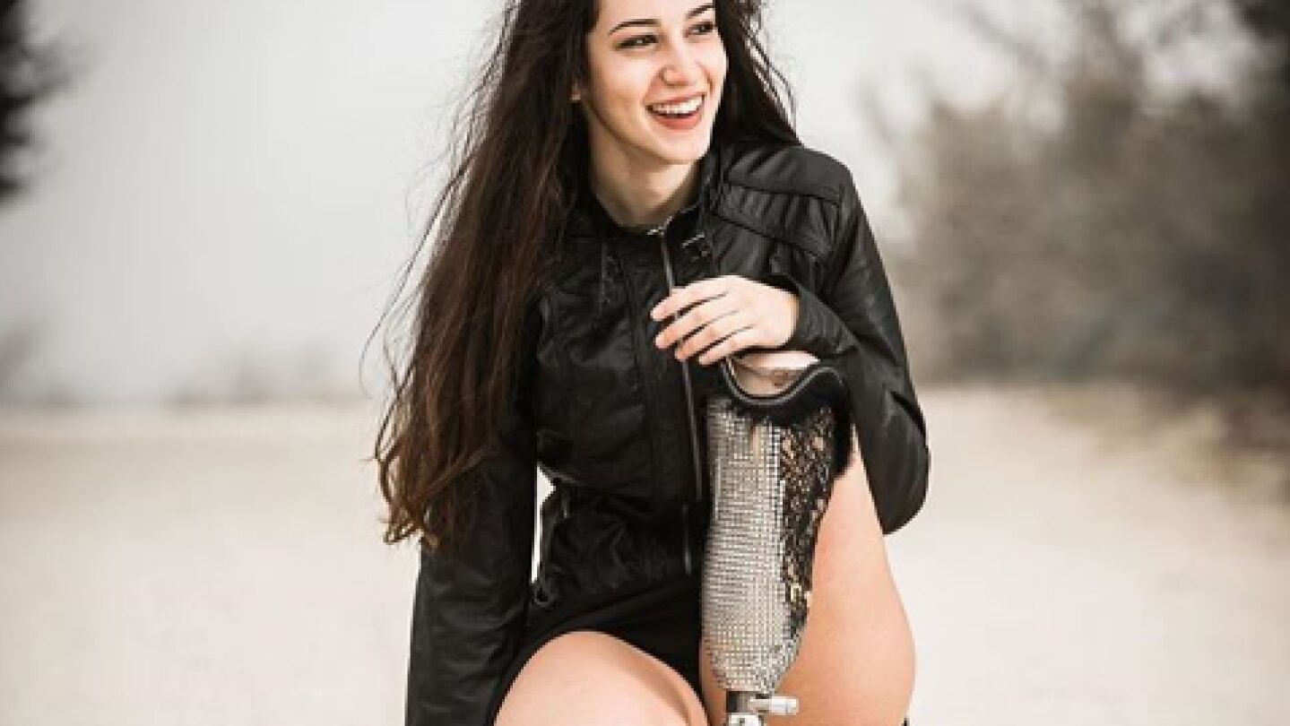 Chiara Bordi, la primera modelo con una pr&oacute;tesis