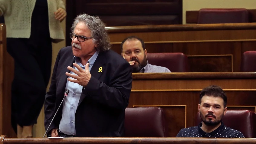 Joan Tardà, en el Congreso de los Diputados