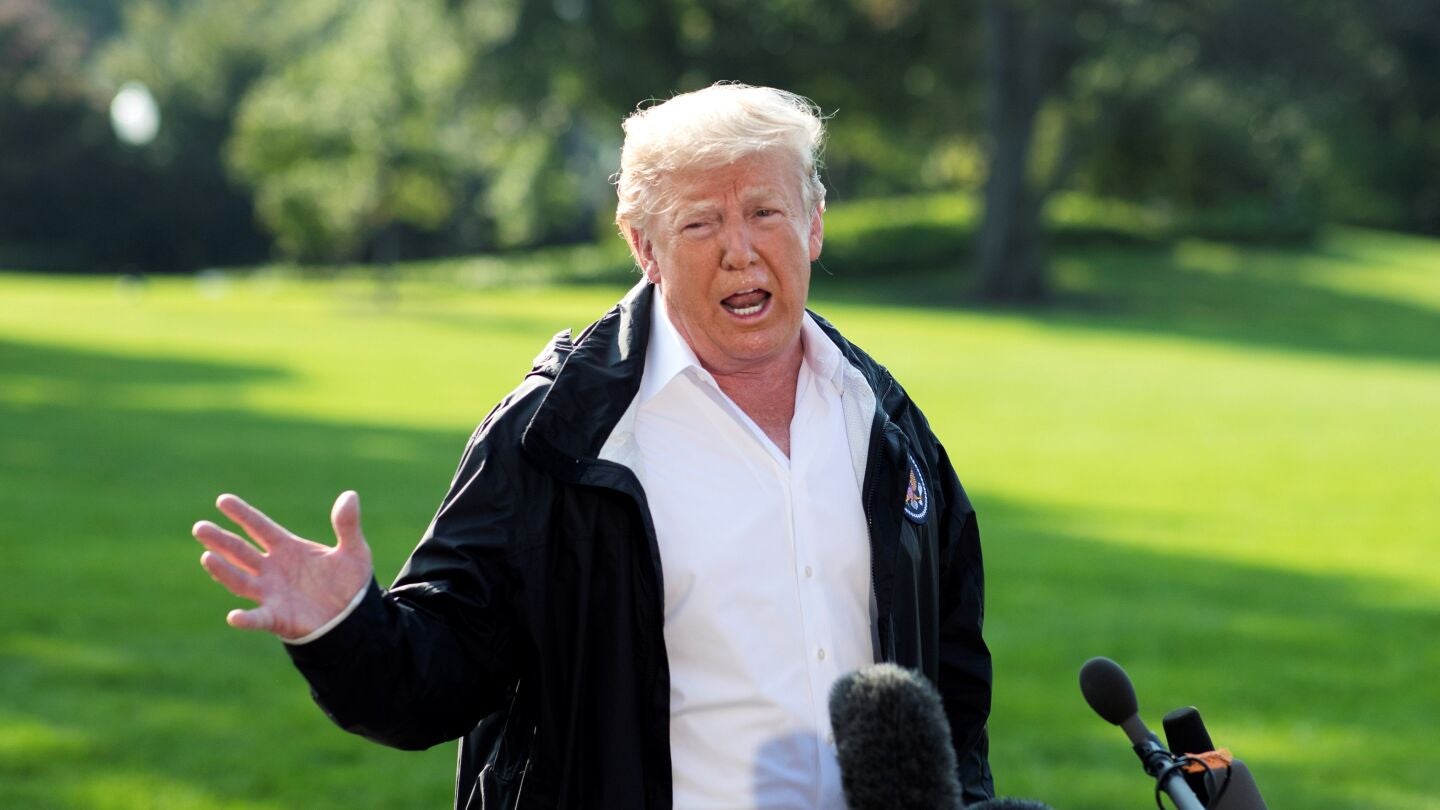 Trump en una imagen de archivo