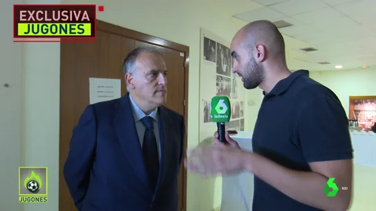 JAVIER TEBAS: "LA ALARMA DEL VAR SE HA TRANSMITIDO A LA EMPRESA" JAVIER TEBAS: "LA ALARMA DEL VAR SE HA TRANSMITIDO A LA EMPRESA"