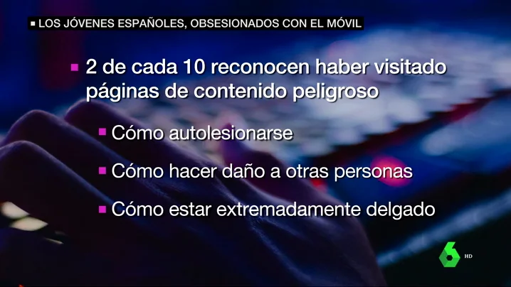 BORRADOR Un estudio de Mapfre alerta del uso del móvil que hacen los jóvenes