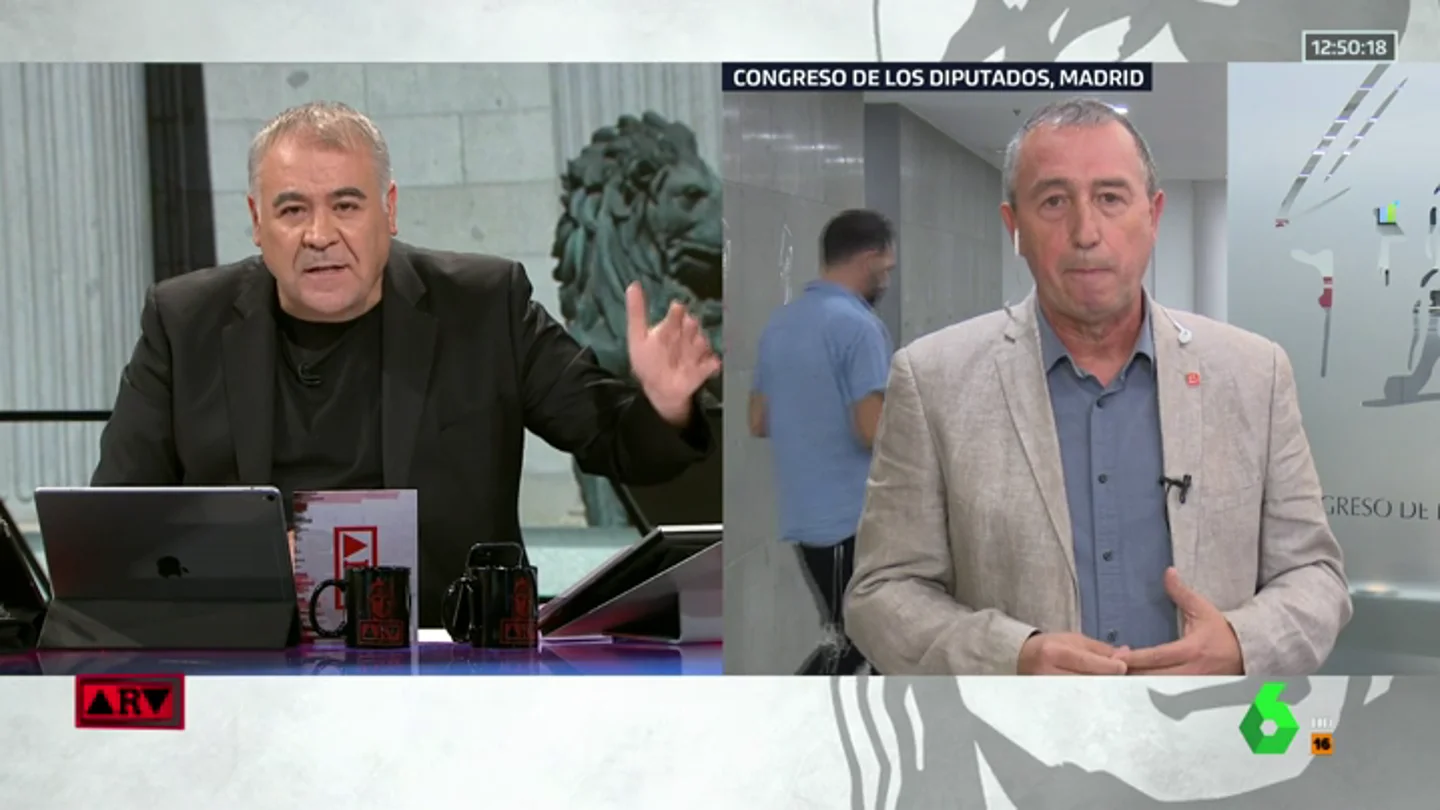 Joan Baldoví, portavoz de Compromís Joan Baldoví, portavoz de Compromís