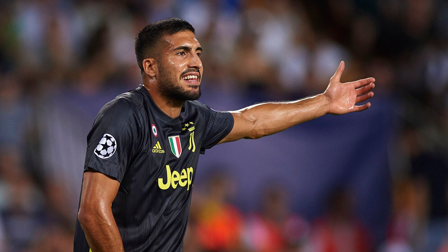 Emre Can, en un partido de la Juventus