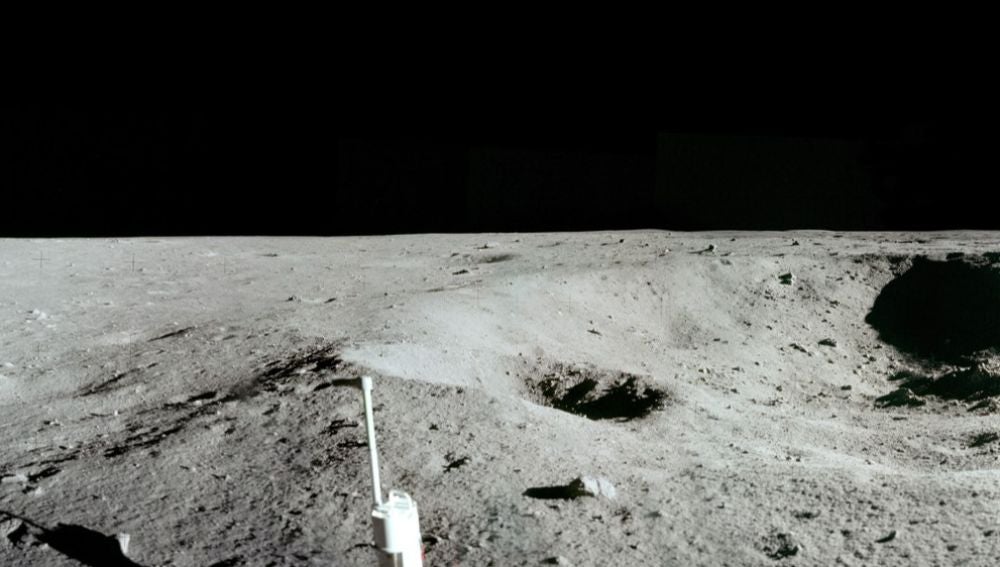 Imagen de la Luna tomada por Neil Armstrong