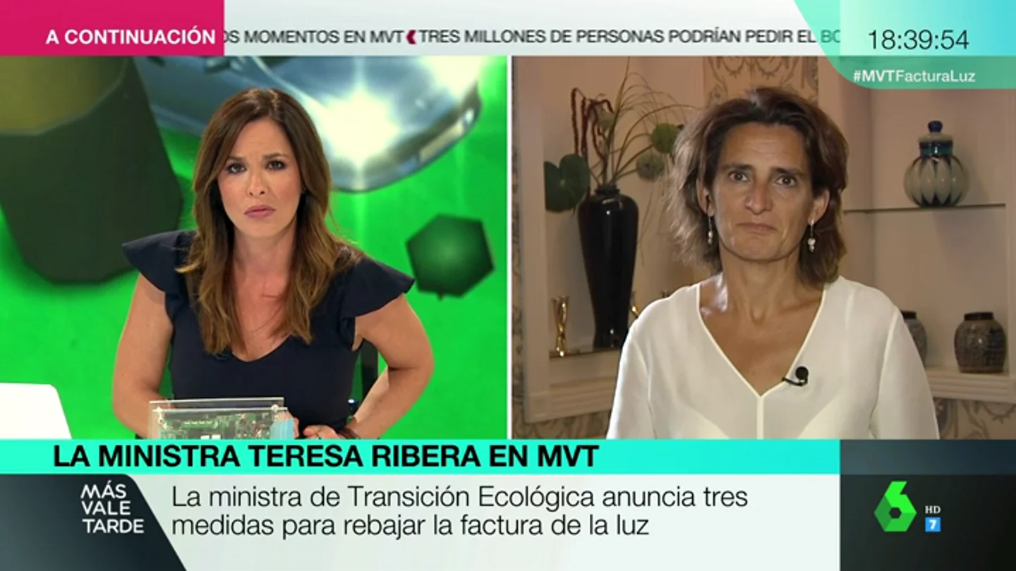 Teresa Ribera, ministra para la Transición Ecológica Teresa Ribera, ministra para la Transición Ecológica