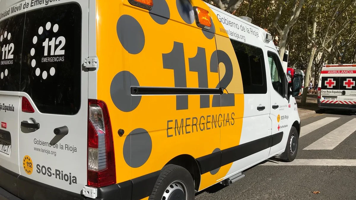 Ambulancia del servicio de emergencias de La Rioja