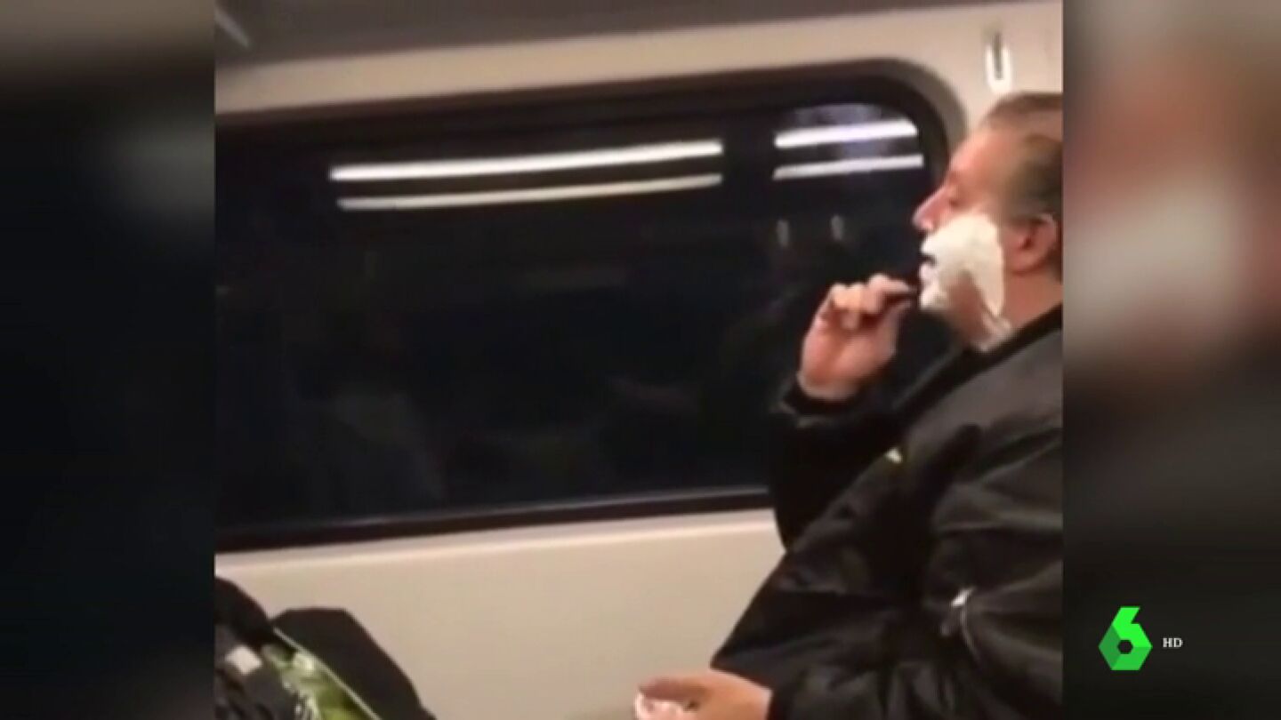 De ser insultado a recibir 35.000 euros en donaciones: la historia del hombre que se afeit&oacute; en un tren que te har&aacute; reflexionar