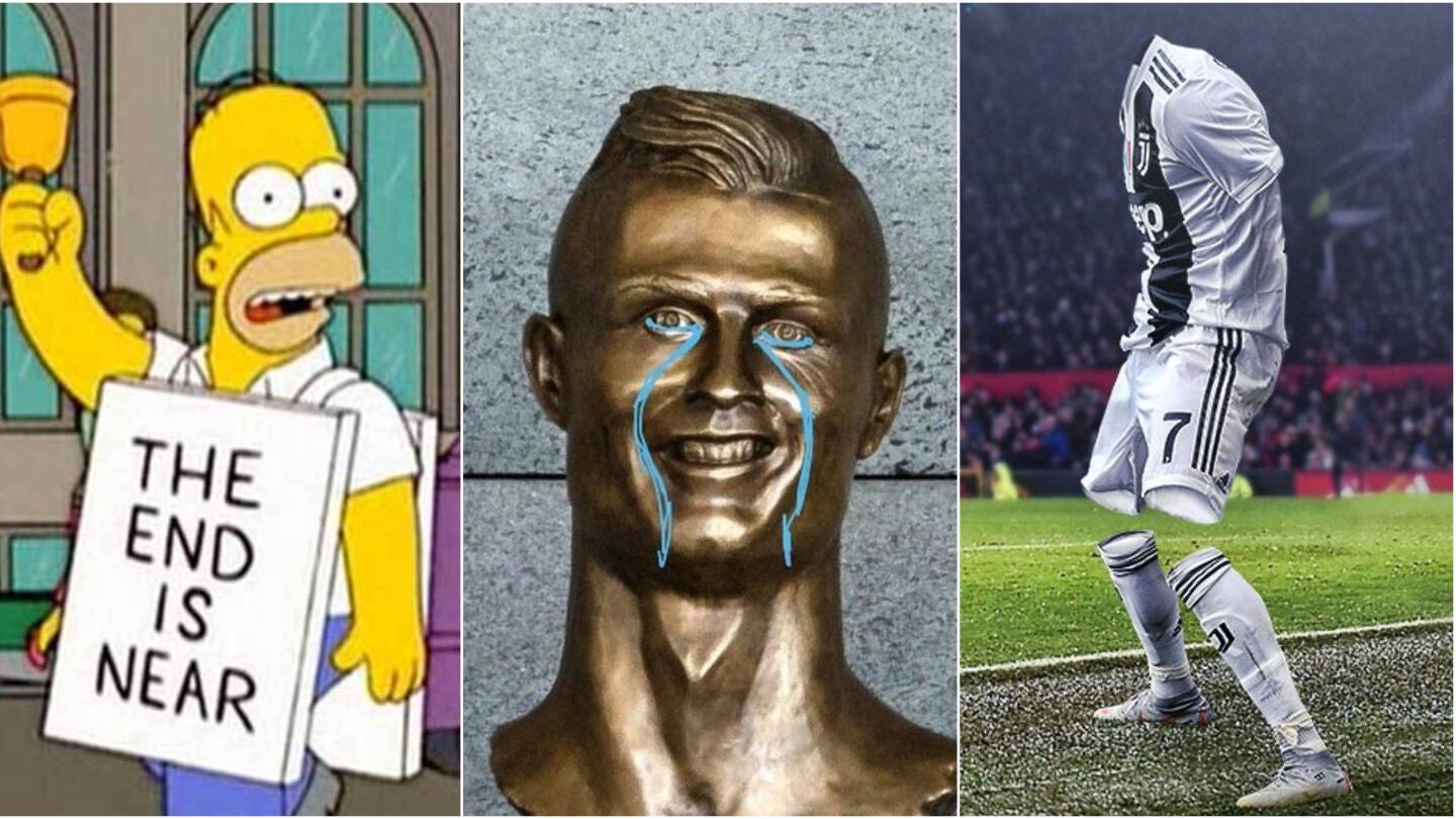 Los 'memes' de la expulsi&oacute;n de CR7