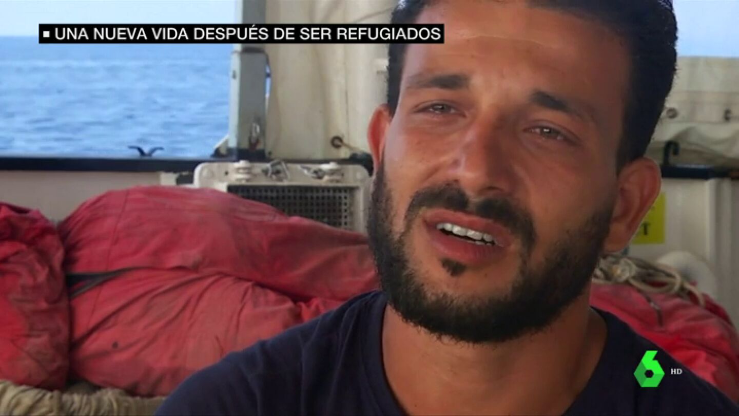 Has&aacute;n Al&iacute;, rescatista del Aquarius
