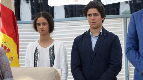 Victoria Federica y Felipe Juan Froilán Victoria Federica y Felipe Juan Froilán