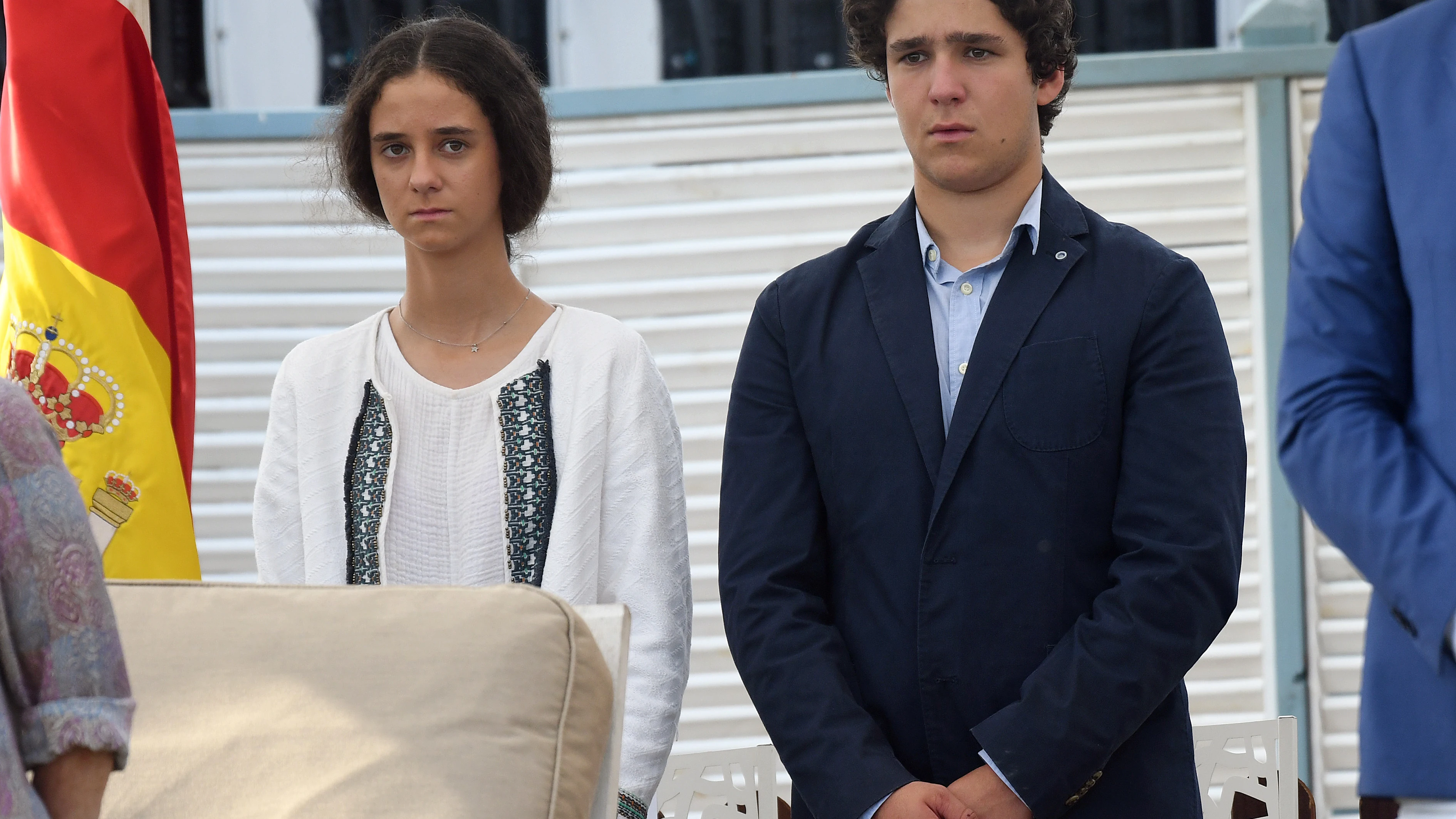 Victoria Federica y Felipe Juan Froilán