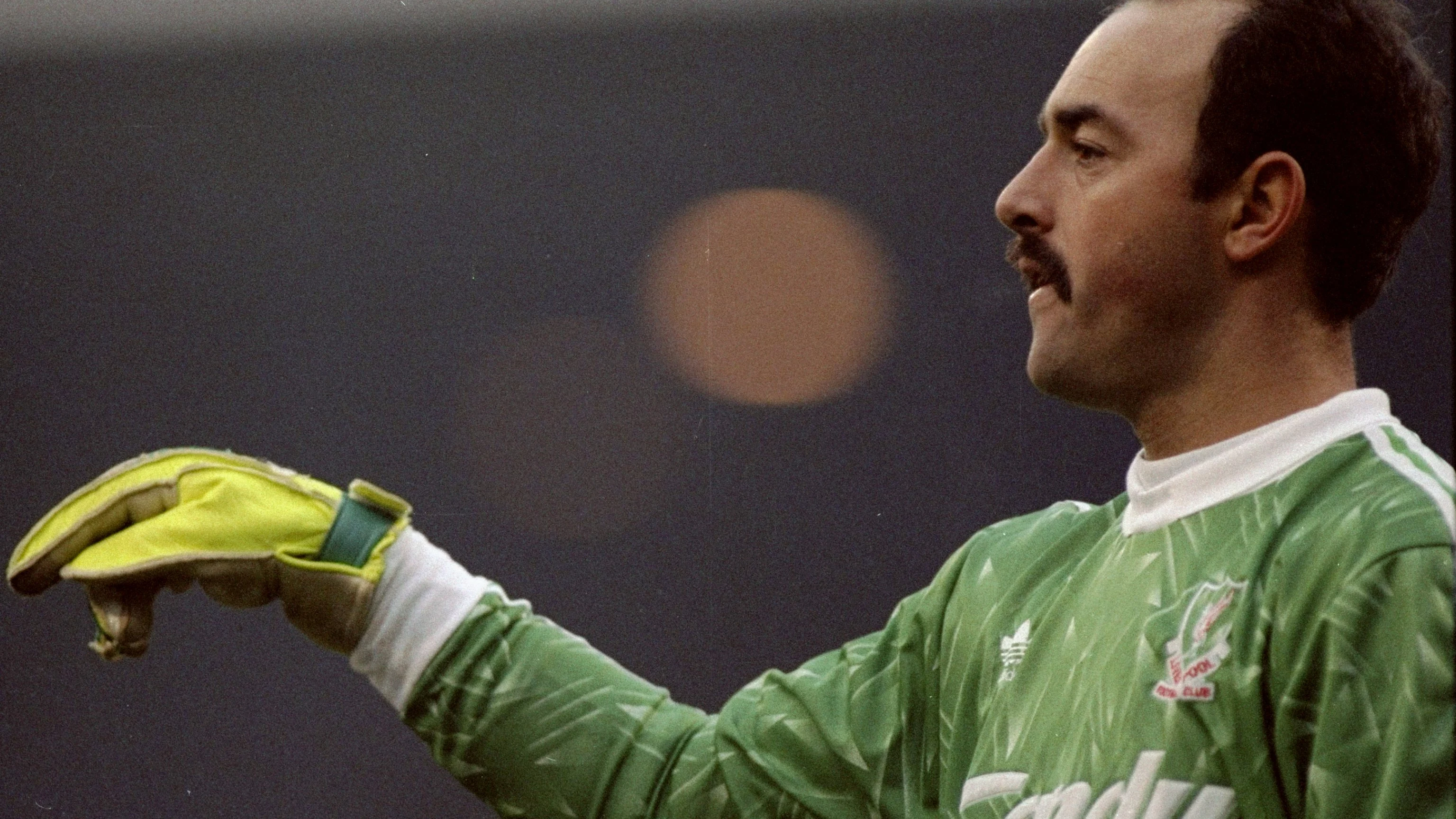 Bruce Grobbelaar, en un partido del Liverpool