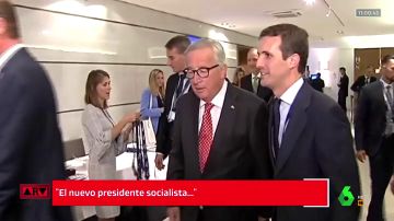 Pablo casado con Jean Claude Juncker Pablo casado con Jean Claude Juncker