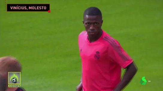 Noticia 'Jugones': Vinicius, descontento con el trato recibido por Julen Lopetegui Noticia 'Jugones': Vinicius, descontento con el trato recibido por Julen Lopetegui