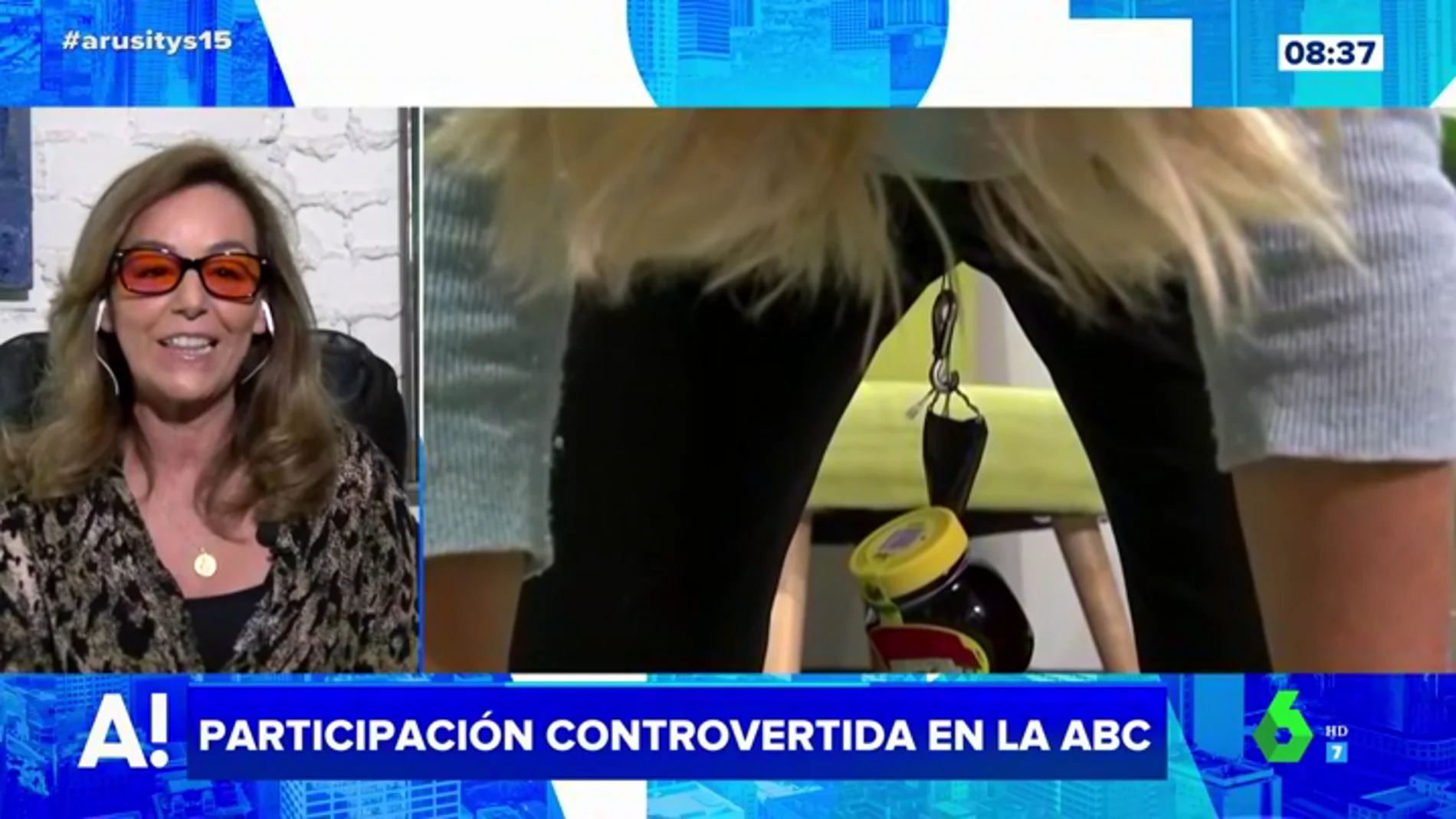 El análisis de María Estévez de la participación en televisión de una mujer capaz de levantar objetos con la vagina: