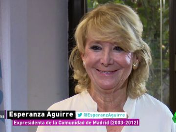 Esperanza Aguirre, "ilusionada" con el nuevo PP: "El PP de Casado es el PP de los principios del centro-derecha en el mundo" Esperanza Aguirre, "ilusionada" con el nuevo PP: "El PP de Casado es el PP de los principios del centro-derecha en el mundo"